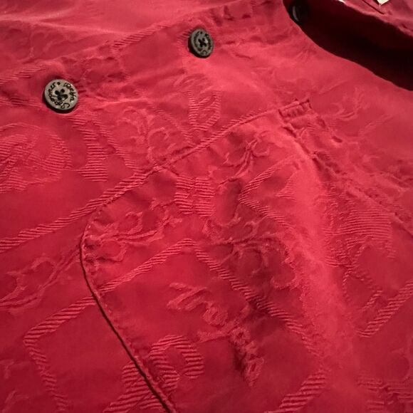 Reyn Spooner USC Silk Jacquard Shirt M - Picture 6 of 6